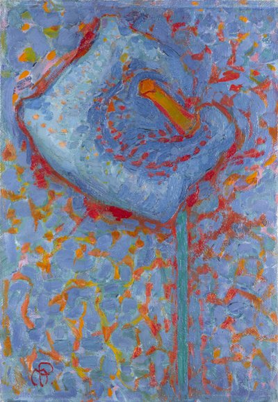 アラムリリー、1908～1909年。 作： Piet Mondrian