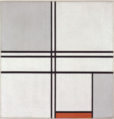 組成 作： Piet Mondrian
