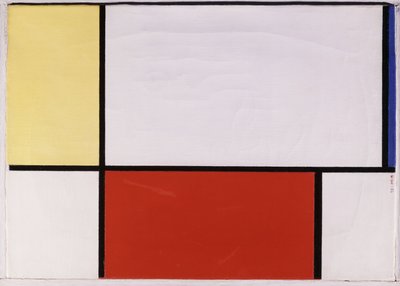 組成 作： Piet Mondrian