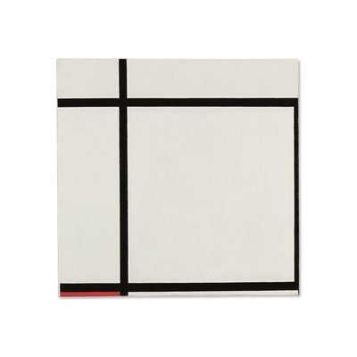 コンポジション II, レッド 作： Piet Mondrian