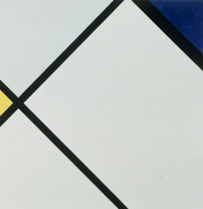 構成番号1 作： Piet Mondrian