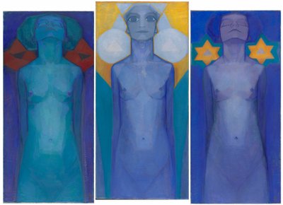 進化、1911年。 作： Piet Mondrian