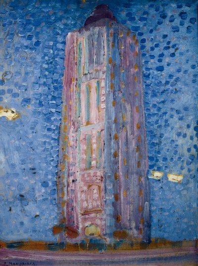 ウェストカペレ灯台 作： Piet Mondrian