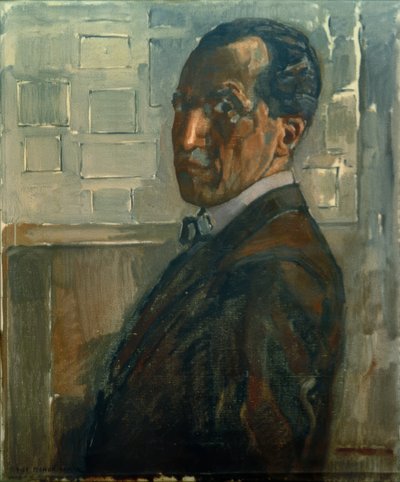 自画像 作： Piet Mondrian
