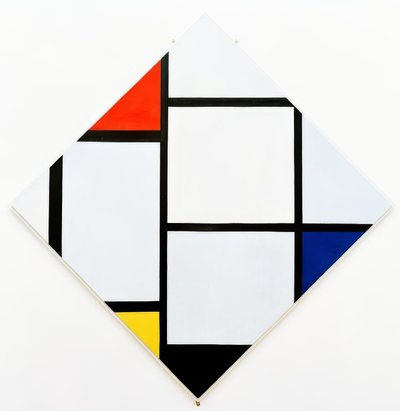テーブル番号 作： Piet Mondrian