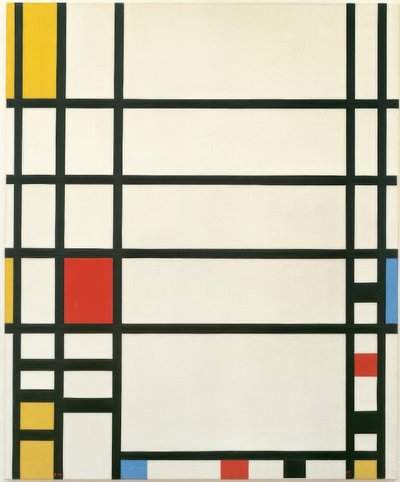トラファルガー広場 作： Piet Mondrian