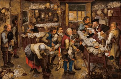 収税局 作： Pieter Brueghel the Younger