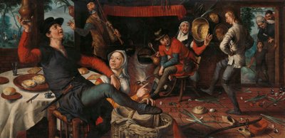 エッグダンス 作： Pieter Aertsen