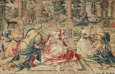 Tapeçaria Marco Antônio e Cleópatra 作： Pieter (attr. to) Coecke van Aelst