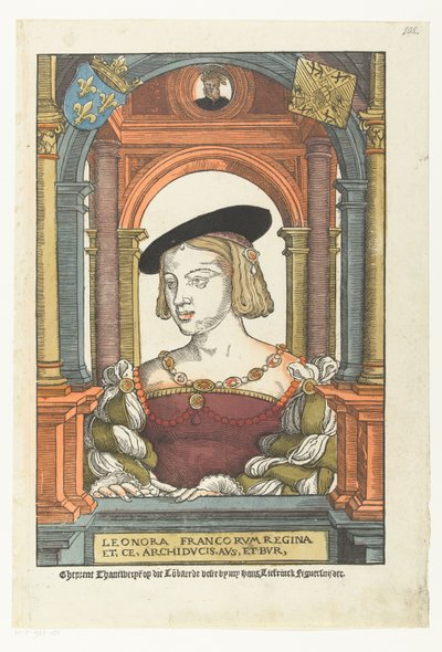 エレノア・オブ・オーストリア（1498-1558）の肖像 作： Pieter (circle of) Coecke van Aelst