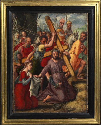 十字架を負うキリスト 作： Pieter Aertsen