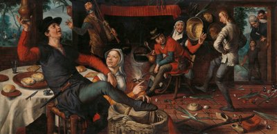 エッグダンス 作： Pieter Aertsen