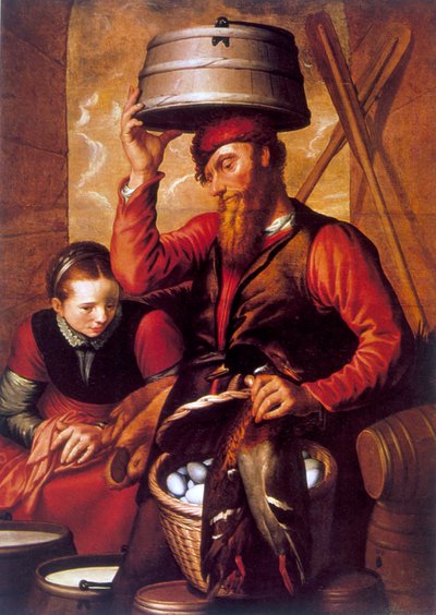 ゲームディーラー、16世紀 作： Pieter Aertsen