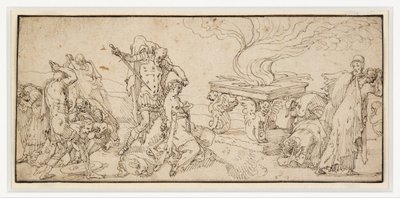 イフィゲネアの犠牲 作： Pieter Aertsen