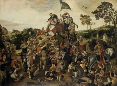 セントマーチンズデイファンフェア、1598 作： Pieter Balten