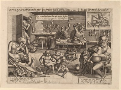 ふしだらな家庭 作： Pieter Balten