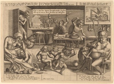 ふしだらな家庭 作： Pieter Balten