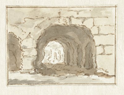 アーチのあるローマ時代の壁 作： Pieter Bartholomeusz. Barbiers