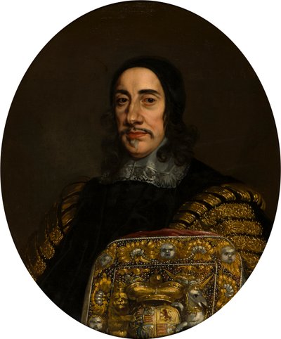 サー オーランド ブリッジマンの肖像 グレートシールの主守護者として、1664〜74年頃（キャンバスに油彩） 作： Pieter Borsseler