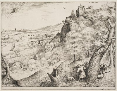 ウサギ狩り 作： Pieter Bruegel d.Æ.