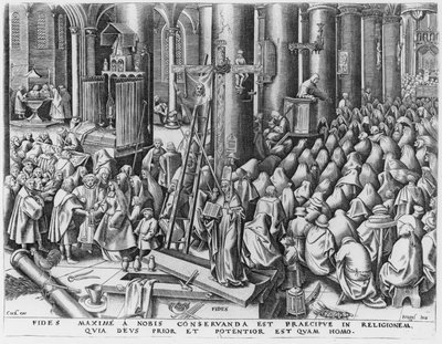 ヒエロニムスコックによって刻まれた信仰（c.1510-70） 作： Pieter Bruegel the Elder