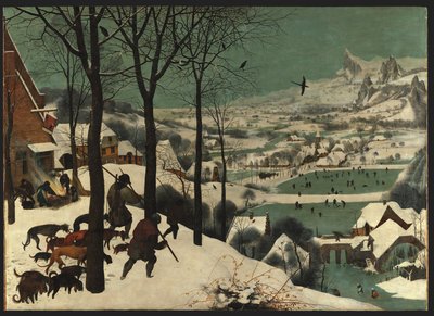 雪の中のハンター 作： Pieter Bruegel the Elder