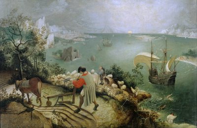 イカルス陥落のある風景 作： Pieter Bruegel the Elder