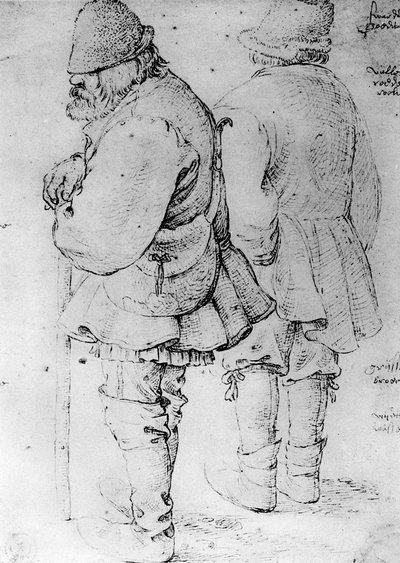 農民の研究、1913年。 作： Pieter Bruegel the Elder