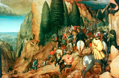 聖パウロの改宗、1567 作： Pieter Bruegel the Elder