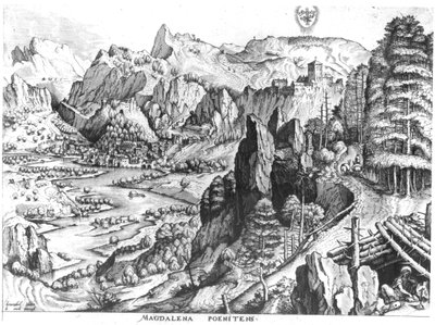 ヒエロニムスボッシュ（c.1510-70）によって刻まれた後悔マグダレンc。 1555-57 作： Pieter Bruegel the Elder