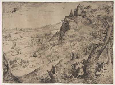 ウサギ狩り、1560年。 作： Pieter Bruegel the Elder