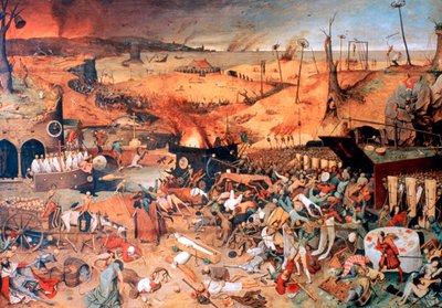 死の勝利、c1562 作： Pieter Bruegel the Elder