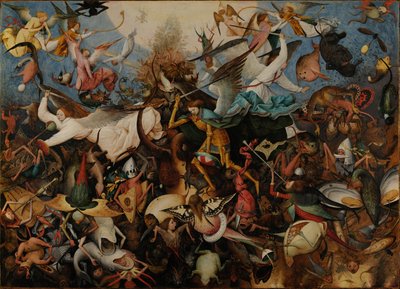 反逆の天使たちの凋落 作： Pieter Brueghel the Elder