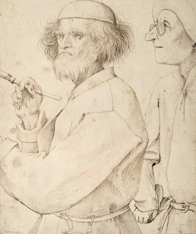 画家と買い手 作： Pieter Bruegel the Elder