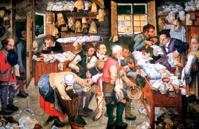 レンタル日、c1584-1638 作： Pieter Brueghel the Younger