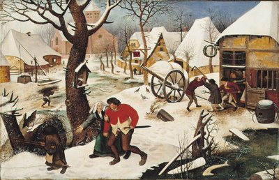 インから戻る 作： Pieter Brueghel the Younger