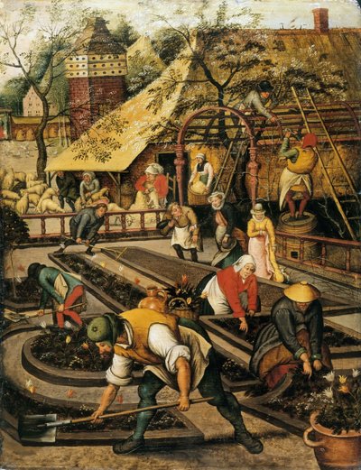 春ですね。 作： Pieter Brueghel the Younger