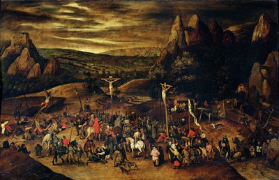 はりつけ 作： Pieter Brueghel the Younger