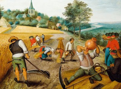 ザ・フォー・シーズンズ16世紀後半の夏。 作： Pieter Brueghel the Younger