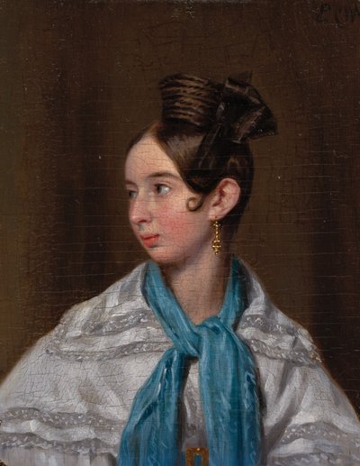 Elisa Pearson Playter、c。 1837年。 作： Pieter Christoffel Wonder