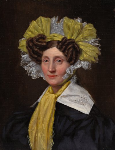 ピアソン夫人[おそらくサラトンプソンピアソン]、c。 1837年。 作： Pieter Christoffel Wonder