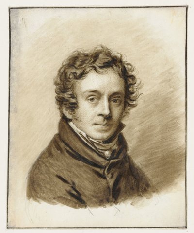 ピーター・クリストフェル・ワンダーの自画像 作： Pieter Christoffel Wonder