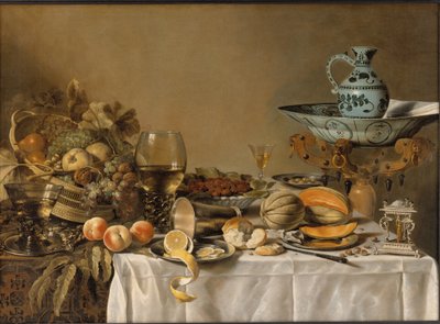 静物 作： Pieter Claesz