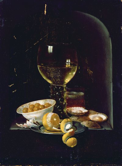 静物 作： Pieter Claesz