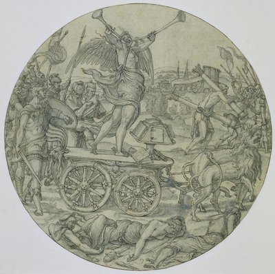 名声の勝利 作： Pieter Coecke van Aelst (I) (workshop of)