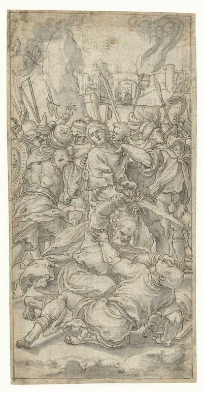 キリストの捕われの身 作： Pieter Coecke van Aelst (I)