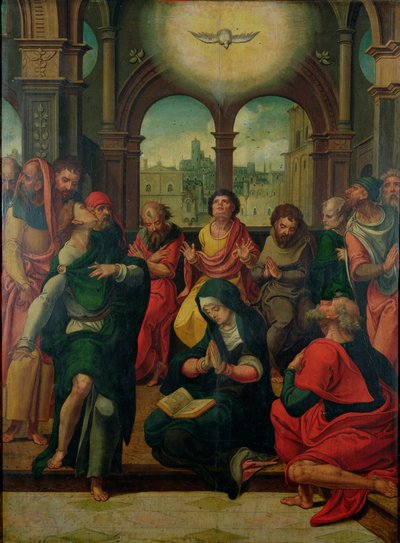 聖霊降臨 作： Pieter Coecke van Aelst