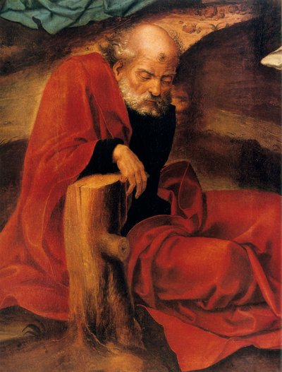 庭の苦悶、詳細、1527年-1530年。 作： Pieter Coecke van Aelst