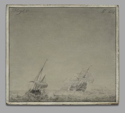 嵐の海 作： Pieter Coopse