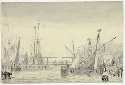 港の船 作： Pieter Coopse